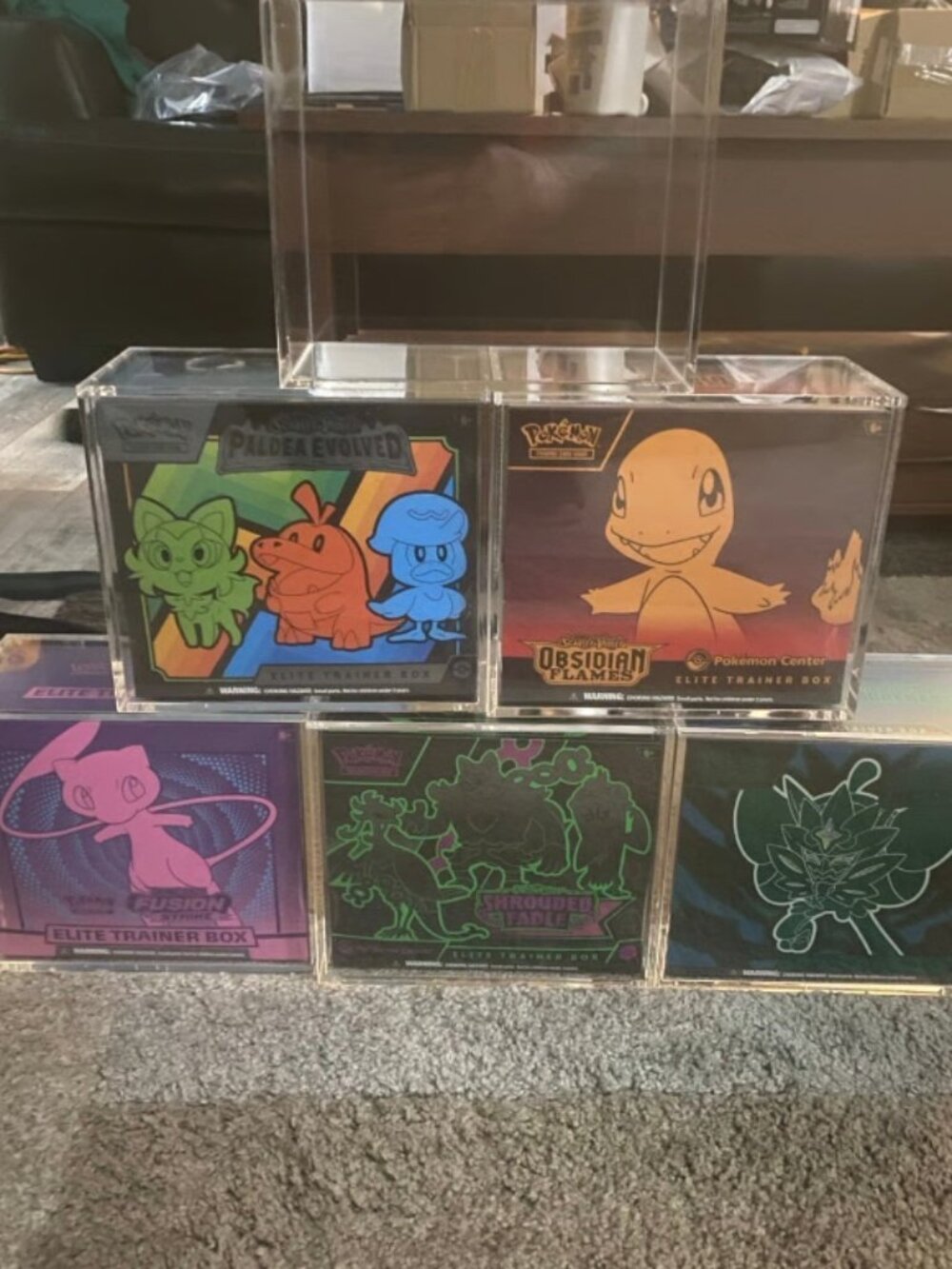1x Pokémon ETB Quality Acrylic Case